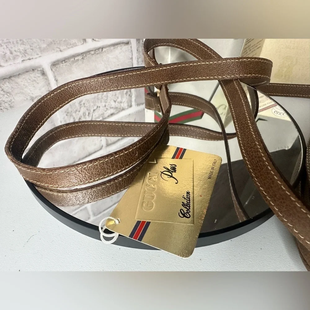 Gucci GG Plus Crossbody Shoulder Bag PVC Leather
with box & Gucci Plus COA Card - Picture 11 of 17